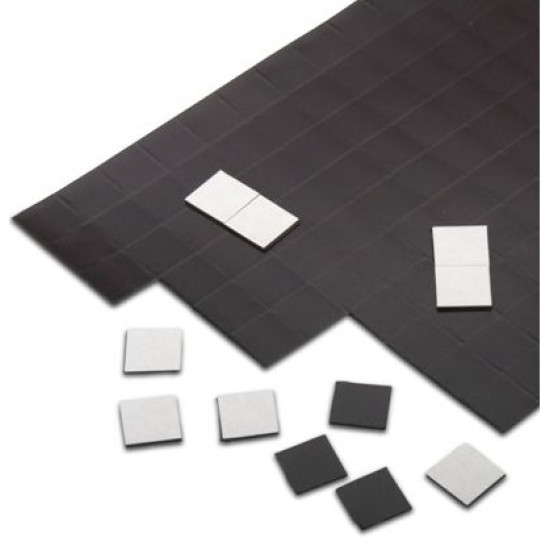 Mágneslap M3 ragasztóval 10 mm x 10 mm Mágneslap M3 ragasztóval 10 mm x 10 mm
