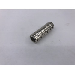 Neodímium gyűrű mágnes,  16mm x 12mm x 8mm, N35, 2db 3mm-es lyukkal - kifutó termék Neodímium gyűrű mágnes,  16mm x 12mm x 8mm, N35, 2db 3mm-es lyukkal - kifutó termék