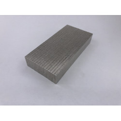 Neodímium hasáb mágnes,  9,6mm x 3,2mm x 1,5mm, N35 - kifutó termék Neodímium hasáb mágnes,  9,6mm x 3,2mm x 1,5mm, N35 - kifutó termék