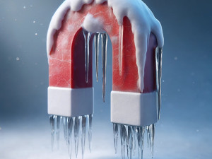 Negatív hőtartományban, hogyan változik a mágnesek  tulajdonsága? Negatív hőtartományban, hogyan változik a mágnesek  tulajdonsága?