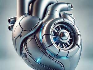 Mágneses lebegéssel működő titánium műszív