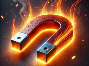 Termikus stabilitás a ferritmágnesekben