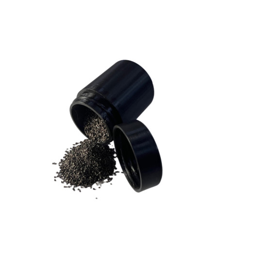 Iron powder - Iron filings, 0.7mm in a plastic box / 100 gr