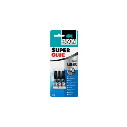 Bison Super Glue Mini 3x1g Bison Super Glue Mini 3x1g