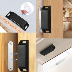Mágneses ajtózár/szekrényzár/fiókzár/ 80x26x14mm/F76x13x1,8mm Mágneses ajtózár/szekrényzár/fiókzár/ 80x26x14mm/F76x13x1,8mm