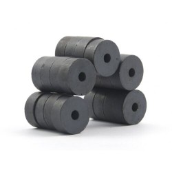Gyűrű mágnes 20mm x 5mm x 10mm Stroncium-Ferrit Gyűrű mágnes 20mm x 5mm x 10mm Stroncium-Ferrit
