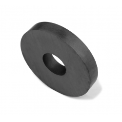 Gyűrű mágnes 80mm x 32mm x 25mm Stroncium-Ferrit Gyűrű mágnes 80mm x 32mm x 25mm Stroncium-Ferrit