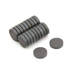 Disc magnet 12mm x 3mm Ferită de Stronțiu Disc magnet 12mm x 3mm Ferită de Stronțiu