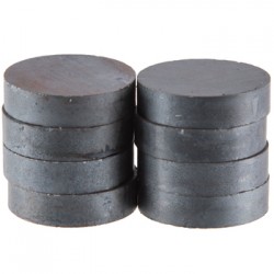 Disc magnet 25mm x 5mm Ferită de Stronțiu Disc magnet 25mm x 5mm Ferită de Stronțiu