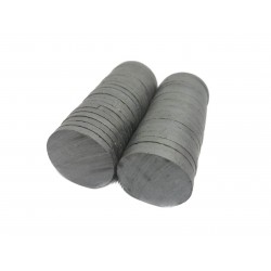 Korong mágnes 30mm x 3mm Stroncium-Ferrit