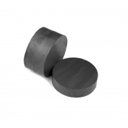 Korong mágnes 40mm x 12mm Stroncium-Ferrit Korong mágnes 40mm x 12mm Stroncium-Ferrit