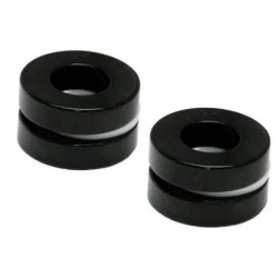 Neodímium gyűrű mágnes,  14mm x 8mm x 4mm, N35, epoxy - kifutó termék Neodímium gyűrű mágnes,  14mm x 8mm x 4mm, N35, epoxy - kifutó termék