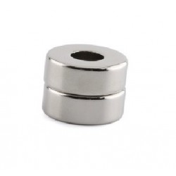 Neodímium gyűrű mágnes,  15mm x 6mm x 6mm, N35 Neodímium gyűrű mágnes,  15mm x 6mm x 6mm, N35