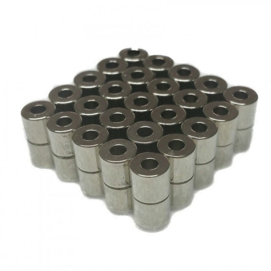 Neodímium gyűrű mágnes,  17,8mm x 6,5mm x 10mm, N35 - kifutó termék