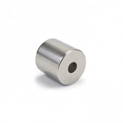 Neodímium gyűrű mágnes,  19,5mm x 5,5mm x 15mm, N48 Neodímium gyűrű mágnes,  19,5mm x 5,5mm x 15mm, N48