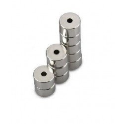 Neodímium gyűrű mágnes,  20mm x 5mm x 10mm, N35 Neodímium gyűrű mágnes,  20mm x 5mm x 10mm, N35