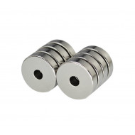 Magnet inel din neodim, 20 mm x 6,5 mm x 3 mm, N35 Magnet inel din neodim, 20 mm x 6,5 mm x 3 mm, N35
