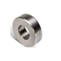 Neodímium gyűrű mágnes,  20mm x 8mm x 8mm, N35 Neodímium gyűrű mágnes,  20mm x 8mm x 8mm, N35