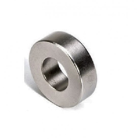 Neodímium gyűrű mágnes,  20mm x 8mm x 8mm, N35