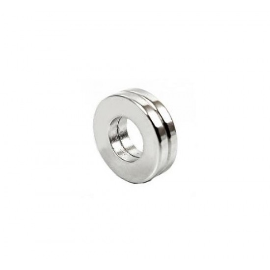 Neodímium gyűrű mágnes,  20mm x 9,4mm x 5mm, N35