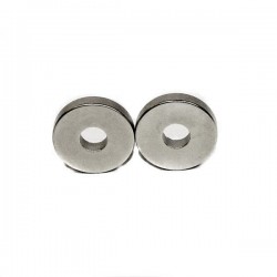 Neodímium gyűrű mágnes,  30mm x 5,5mm x 3mm, N35, diametrikus