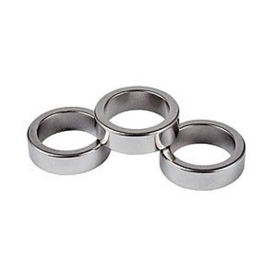 Neodímium gyűrű mágnes,  34mm x 24mm x 12mm, N35 - Kifutó termék