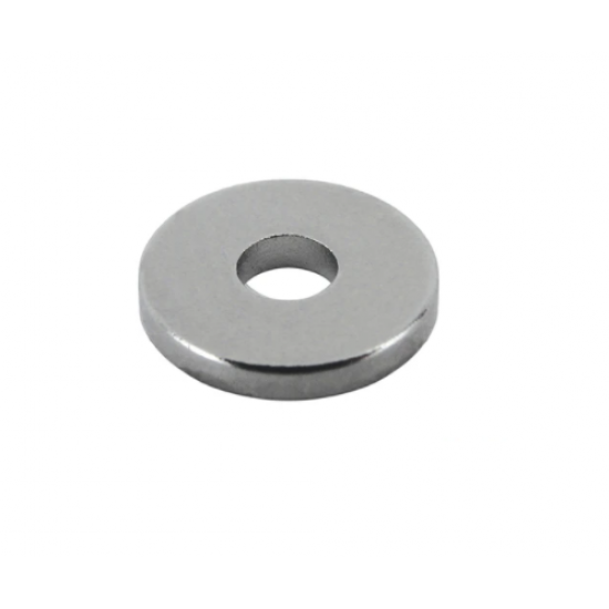 Neodímium gyűrű mágnes,  4mm x 1,5mm x 1mm, N45