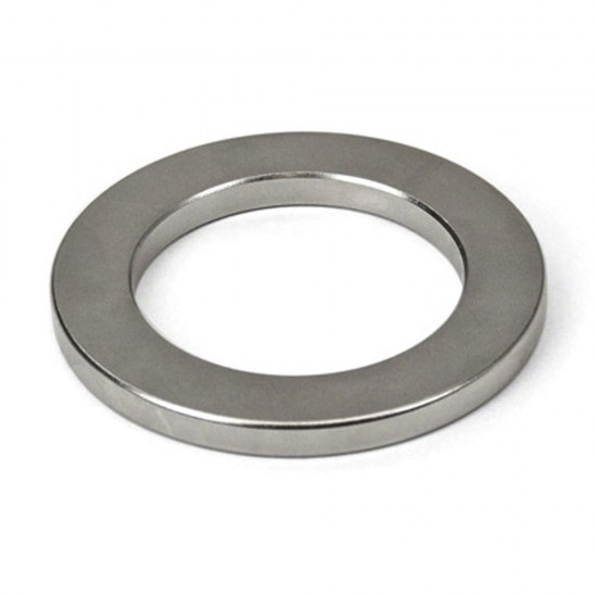 Neodímium gyűrű mágnes,  80mm x 60mm x 10mm, N35