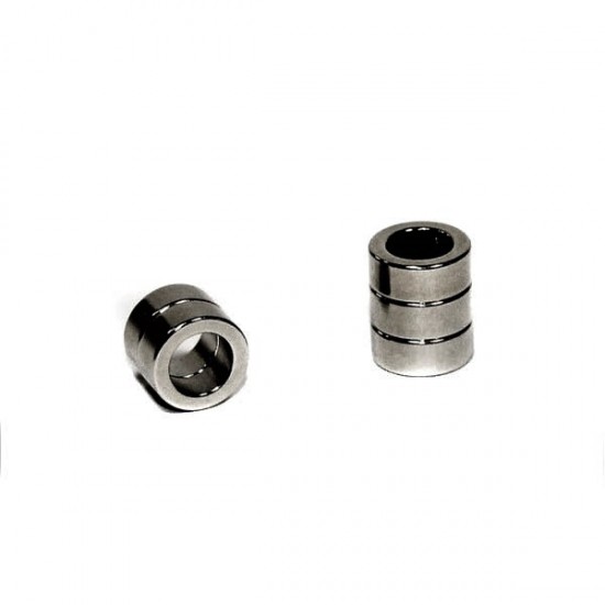 Neodímium gyűrű mágnes,  10mm x 2mm x 5mm, N35