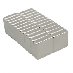 Neodímium hasáb mágnes,  10mm x 10mm x 3mm, N48 Neodímium hasáb mágnes,  10mm x 10mm x 3mm, N48