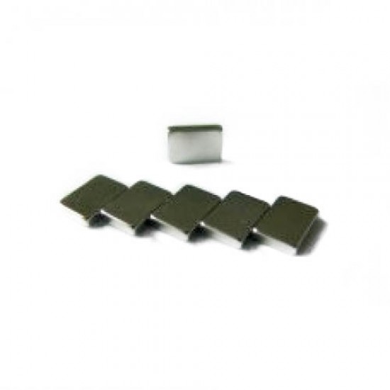 Neodímium hasáb mágnes,  10mm x 7mm x 2mm, N48