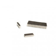 Neodímium hasáb mágnes,  18mm x 8mm x 3mm, N52 Neodímium hasáb mágnes,  18mm x 8mm x 3mm, N52