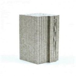 Neodímium hasáb mágnes,  2,5mm x 2mm x 1,2mm, N35 Neodímium hasáb mágnes,  2,5mm x 2mm x 1,2mm, N35