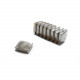 Neodímium hasáb mágnes,  6mm x 19,8mm x 21,2mm, N40SH -  kifutó termék