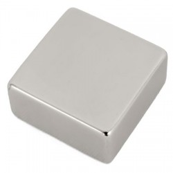 Neodímium hasáb mágnes,  20mm x 20mm x 10mm, N52 Neodímium hasáb mágnes,  20mm x 20mm x 10mm, N52