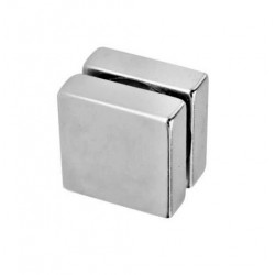 Neodímium hasáb mágnes,  30mm x 30mm x 10mm, N52 Neodímium hasáb mágnes,  30mm x 30mm x 10mm, N52