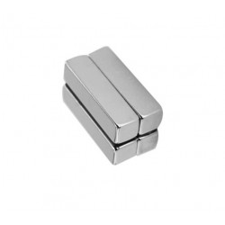 Neodímium hasáb mágnes,  30mm x 10mm x 10mm, N52 Neodímium hasáb mágnes,  30mm x 10mm x 10mm, N52