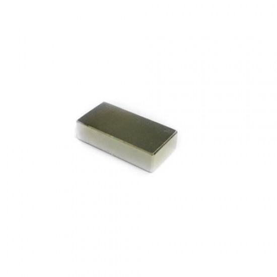 Neodímium hasáb mágnes,  40mm x 20mm x 10mm, N35