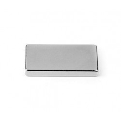 Neodímium hasáb mágnes,  40mm x 20mm x 5mm, N52 Neodímium hasáb mágnes,  40mm x 20mm x 5mm, N52
