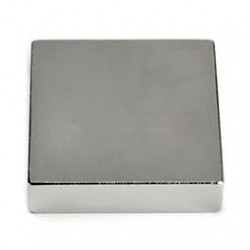 Neodímium hasáb mágnes,  40mm x 40mm x 12mm, N35 Neodímium hasáb mágnes,  40mm x 40mm x 12mm, N35