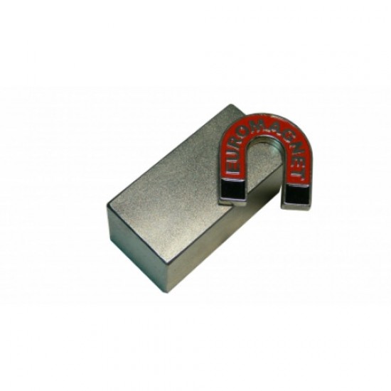 Neodímium hasáb mágnes,  50mm x 25mm x 25mm, N35