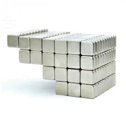 Neodímium hasáb mágnes,  8mm x 8mm x 4mm, N48 Neodímium hasáb mágnes,  8mm x 8mm x 4mm, N48