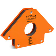 Welding magnet - Welding auxiliary magnet magnetic positioner 45° - 90° - 135° - max 34 kg Welding magnet - Welding auxiliary magnet magnetic positioner 45° - 90° - 135° - max 34 kg