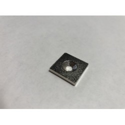 20mm x 20mm x 3mm , süllyesztett acél hasáb ellendarab, felületvédelemmel 20mm x 20mm x 3mm , süllyesztett acél hasáb ellendarab, felületvédelemmel