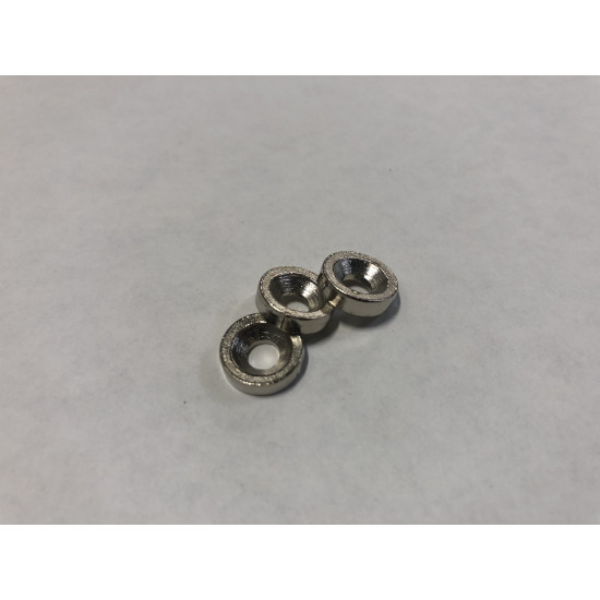 12mm x 5mm x 3mm , süllyesztett acél gyűrű ellendarab, felületvédelemmel