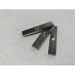 50mm x 10mm x 3mm , süllyesztett acél hasáb ellendarab, felületvédelemmel 50mm x 10mm x 3mm , süllyesztett acél hasáb ellendarab, felületvédelemmel