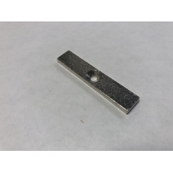50mm x 10mm x 3mm , süllyesztett acél hasáb ellendarab, felületvédelemmel 50mm x 10mm x 3mm , süllyesztett acél hasáb ellendarab, felületvédelemmel