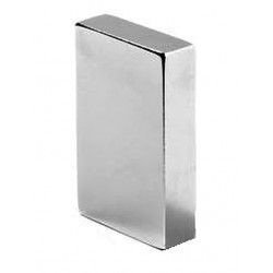 Neodímium hasáb mágnes,  50mm x 8mm x 20mm, N35 Neodímium hasáb mágnes,  50mm x 8mm x 20mm, N35