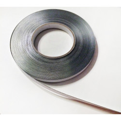 Acélszalag 12,5mm x 0,2mm x 1m, ragasztós, fehér Acélszalag 12,5mm x 0,2mm x 1m, ragasztós, fehér