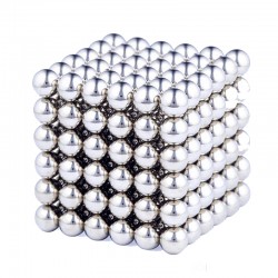NEOCUBE   Ezüst - 216 darab 5 mm-s mágnes golyó NEOCUBE   Ezüst - 216 darab 5 mm-s mágnes golyó